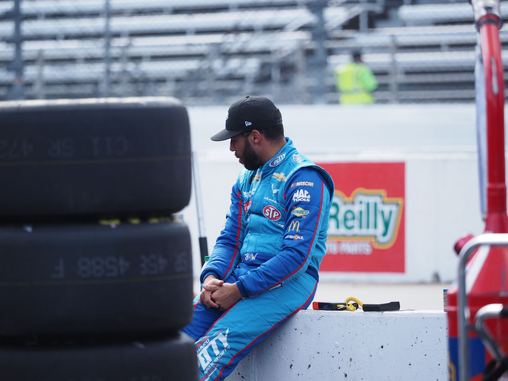 Bubba Wallace at Martinsville Speedway